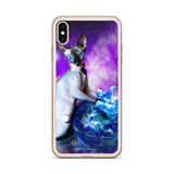 Playtime for Kitty iPhone Case - redrum comics