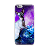 Playtime for Kitty iPhone Case - redrum comics