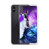 Playtime for Kitty iPhone Case - redrum comics