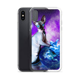 Playtime for Kitty iPhone Case - redrum comics