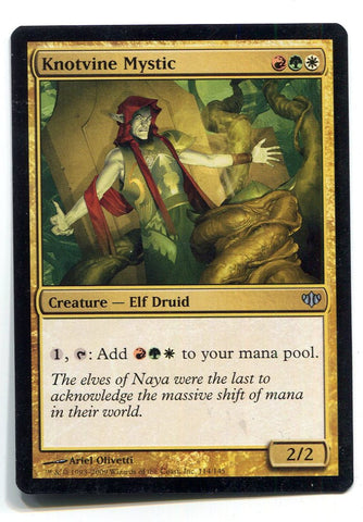 Magic the Gathering Knotvine Mystic x1 Conflux Unplayed Unommon Card M redrum comics Magic the Gathering Knotvine Mystic x1 Conflux Unplayed Unommon Card M redrum comics