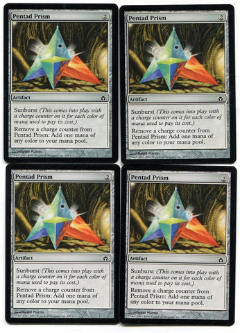 Magic the Gathering Pentad Prism x4 Fifth Dawn Unplayed Common Card MTG - redrum comics