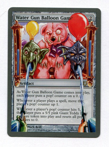 MTG Magic the Gathering Unhinged Water Gun Balloon Game Unplayed MTG Magic the Gathering Unhinged Water Gun Balloon Game Unplayed