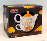 Naruto Shippuden Kurama Stackable Teapot and Cup Tea Set New Sealed