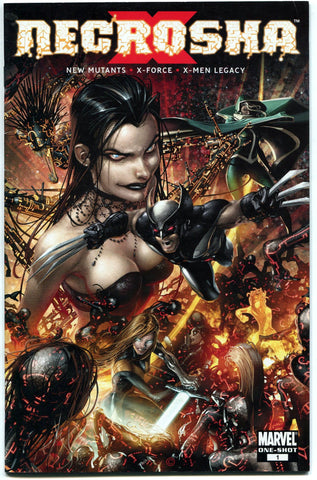 X NECROSHA #1 One-Shot Marvel X-Force New Mutants X-Men Legacy - redrum comics