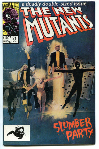 New Mutants #21 F/VF Origin Warlock 1st Dani Moonstar as Mirage X-Men - redrum comics