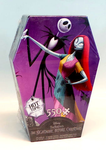 The Nightmare Before Christmas Sally Jack 550 Piece Puzzle Hot Topic Exclusive