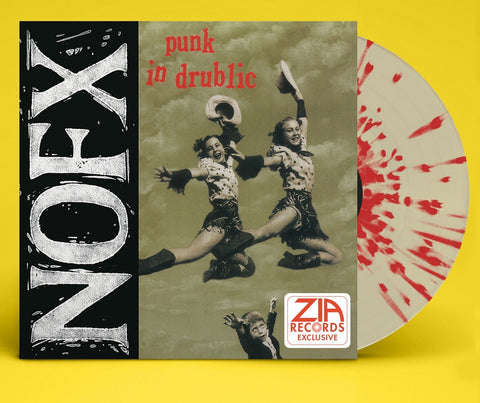 NOFX Punk In Drublic Beer w/Red Splatter Color Vinyl LP LTD to 500 New Sealed