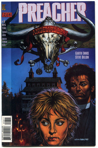 Preacher #8 VF 1st Jesse's Parents Grandma TC Jody Garth Ennis Steve Dillon AMC