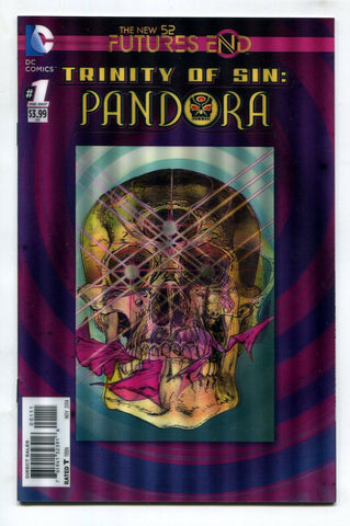 Trinity of Sin Pandora #1 One Shot 3D Lenticular Cover DC Comics Futures End