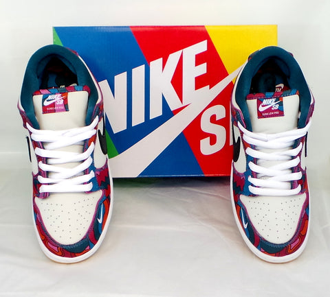 Nike x Parra SB Parra Dunk Low Pro Abstract Art Low Top Sneakers