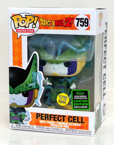 Funko POP! Dragon Ball Z Perfect Cell GITD 2020 ECCC Hot Topic