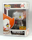 Funko Pop! IT Pennywise with Balloon Hot Topic Exclusive Yellow Eyes w/Protector