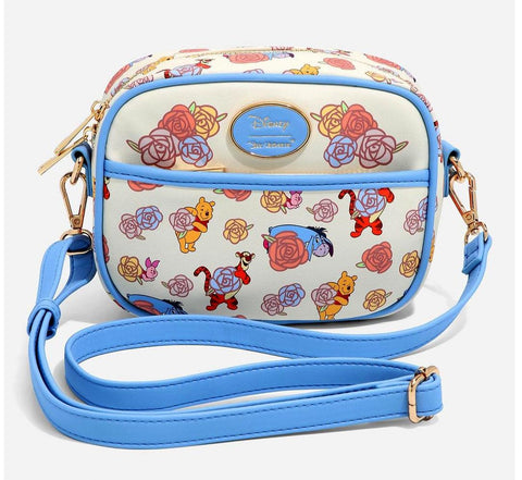 Our Universe Disney Winnie the Pooh Floral Convertible Crossbody Bag New w/ Tags