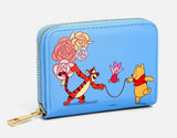 Our Universe Disney Winnie the Pooh Jump Rope Floral Zip Wallet New w/ Tags