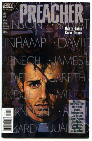 Preacher #50 NM Garth Ennis Steve Dillon AMC TV Vietnam Story - redrum comics