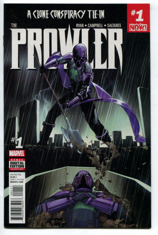 Prowler #1 - Clone Conspiracy Tie-In (Marvel, 2016) VF/NM Spider-Man
