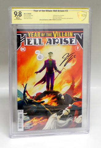 Year of the Villain Hell Arisen #3 1st Punchline Tynion SIGNED CBCS 9.8 not CGC