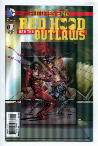 Red Hood and the Outlaws #1 One Shot 3D Lenticular Cover DC Comics Futures End