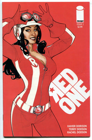 Red One #1 Sexy Russian Spy Lesbian Good Bad Girl Terry Dodson NM Image Comics