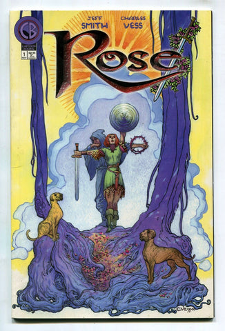 Rose #1 Jeff Smith Charles Vess Cartoon Books 2000 1st Print Bone