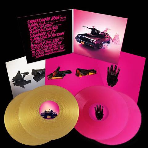 Run The Jewels 4 RTJ4 Vinyl 4xLP Full Album & Instrumental Pink Gold new Sealed