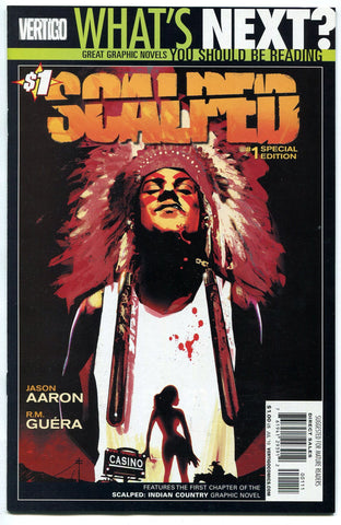 Scalped #1 (2010, DC/Vertigo) NM What's Next Reprint Special Edition WGN Show - redrum comics