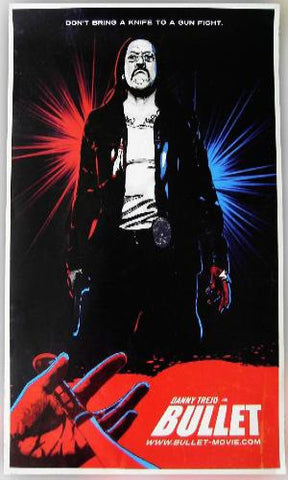 Bullet 11"x17" Movie Poster Danny Trejo SDCC 2013 exclusive Shepard Fairey Style - redrum comics