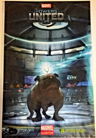 SDCC 2017 Exclusive 11"x17" Marvel Powers United VR Poster Oculus Rift LOCKJAW
