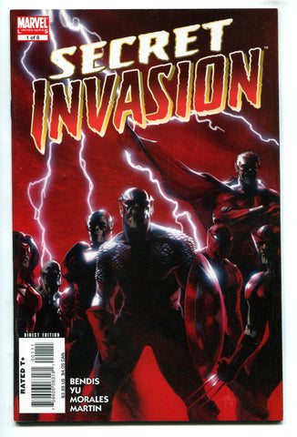 Secret Invasion #1 NM 2008 Marvel Comics 1st print Disney+ Skrulls
