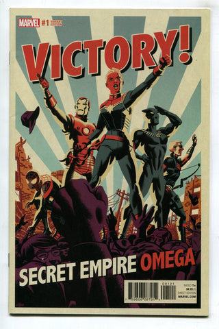 Secret Empire Omega #1 Michael Cho Victory Variant Cover NM 2017 Marvel