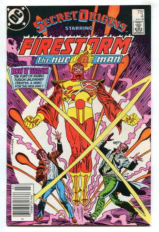 Secret Origins #4 1986 DC Comics Featuring Firestorm the Nuclear Man VF/NM