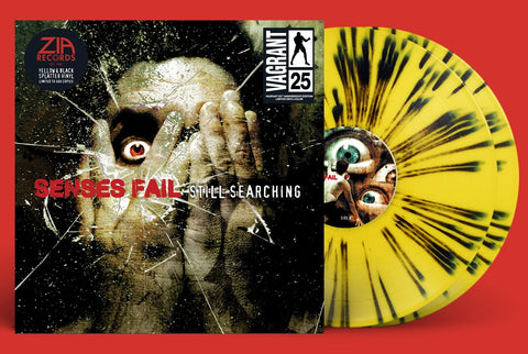 Senses Fail Still Searching 2x LP Black Yellow Splatter Vinyl LTD to 500 Zia Sealed