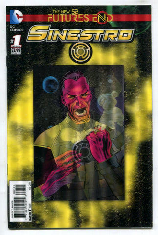 Sinestro #1 One Shot 3D Lenticular Cover DC Comics Futures End New 52