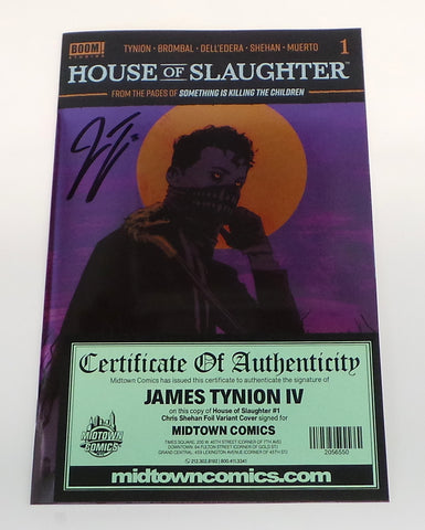 House Of Slaughter #1 Shehan FOIL Variant Cover Signed By James Tynion IV NM