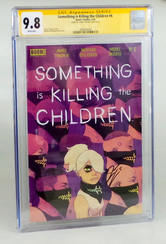 Something Is Killing The Children #6 CGC 9.8 SS Signed by James Tynion IV