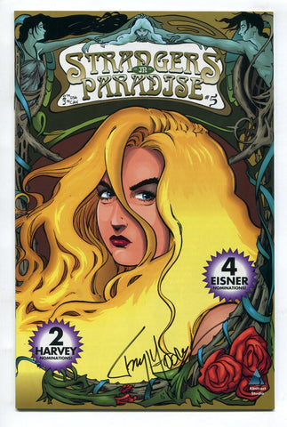 Strangers in Paradise Vol 2 #5 SIGNED by Terry Moore 1st Print Abstract Studios