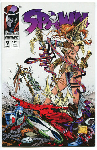 Spawn #9 1st Appearance & Origin of Angela NM Image Comics Todd Mcfarlane - redrum comics