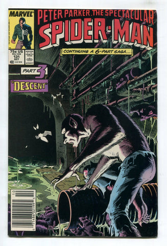 Peter Parker, Spectacular Spider-Man #131 Marvel 1987 Kraven's Last Hunt! PART 3
