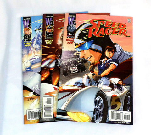 Speed Racer #1 2 3 Wildstorm Mini Series Comic Book Complete Set Anime Manga - redrum comics