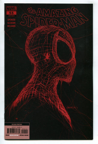 Amazing Spider-Man #55 Patrick Gleason 2nd Print Near Mint NM Marvel 2021