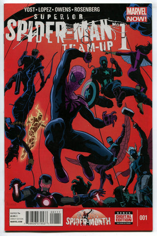 Superior Spider-man Team-Up #1 NM Marvel Now! Comics 2013 with Avengers - redrum comics