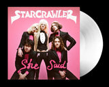 Starcrawler SHE SAID White Vinyl LP ltd to 500 Arrow de Wilde New Sealed