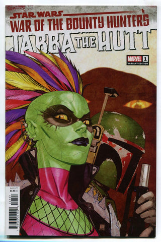 Star Wars War of the Bounty Hunters Jabba the Hutt #1 Chang Variant NM