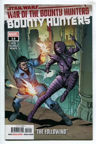 Star Wars Bounty Hunters #14 1st appearance Deathstick Marvel Comics 2021
