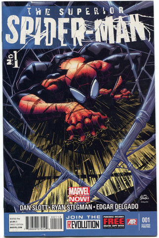 The Superior Spider-Man #1 Second Print Variant Marvel Comics Doctor Octopus - redrum comics