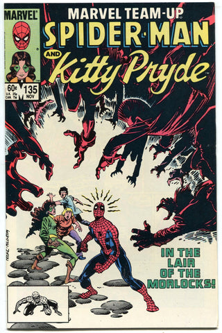 Marvel Team-Up #135 Kitty Pryde and Spider-Man VS Morlocks NM 1983 - redrum comics