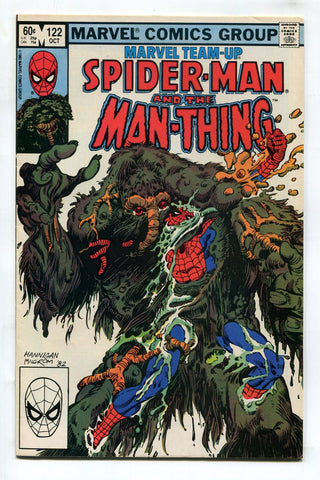 Marvel Team-Up #122 Spider-Man and the Man-Thing 1982 VF+