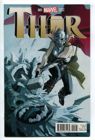 Thor #1 Fiona Staples Variant 1st Jane Foster as Female Thor VF/NM Marvel 2014