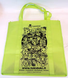Tokidoki Character 2022 SDCC NYCC Canvas Green Tote Bag Cherry Blossom Unicorno